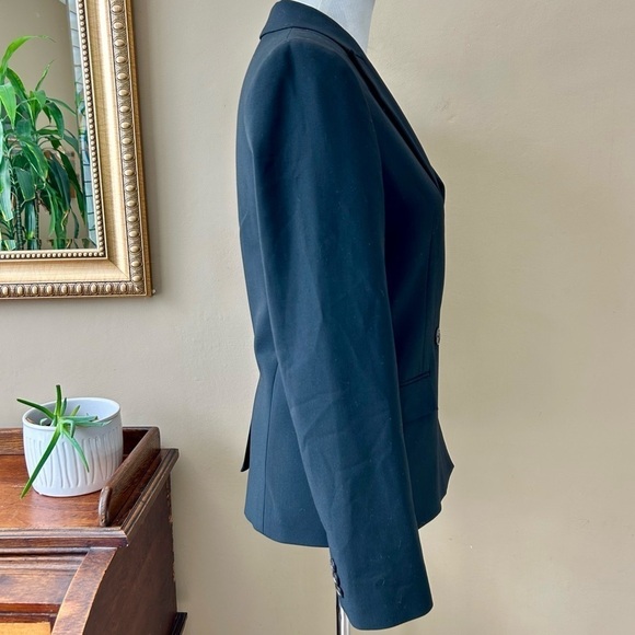 J. Crew Dover Blazer Double Breasted Black Size 4 - Picture 9 of 13